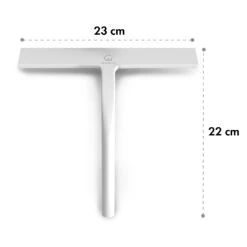 Blaze Duschabzieher 23 Cm Silikonumhüllung Edelstahlkern Modernes Design -Einrichtungsgeschäft 10039057 yy 0011 dimensions