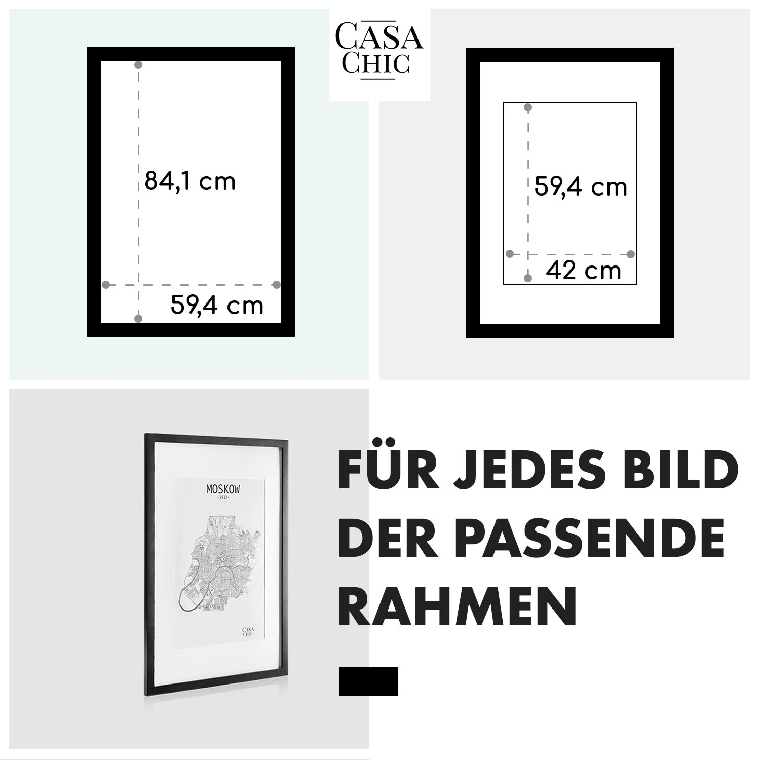 Kenton Bilderrahmen Rechteckig DIN A1 Passepartout Plexiglas 7 Kenton Bilderrahmen Rechteckig DIN A1 Passepartout Plexiglas – Bild 5