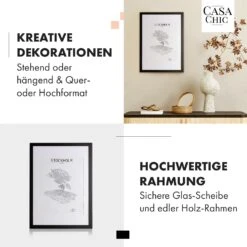 Kenton Bilderrahmen Rechteckig 70 X 50 Cm Passepartout Plexiglas -Einrichtungsgeschäft 10039264 de 0003 usp