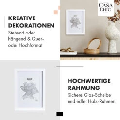 Everton Bilderrahmen Rechteckig DIN A4 28,8 X 20 Cm Fotos Passepartout Glas -Einrichtungsgeschäft 10039284 de 0003 usp