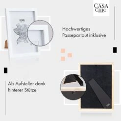 Everton Bilderrahmen Rechteckig DIN A4 28,8 X 20 Cm Fotos Passepartout Glas -Einrichtungsgeschäft 10039284 de 0004 usp