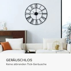 Queensway 80 Wanduhr Metallrahmen Geräuschlos Ø 76 Cm 12 Queensway 80 Wanduhr Metallrahmen Geräuschlos Ø 76 Cm -Einrichtungsgeschäft 10039366 de 0004 logo