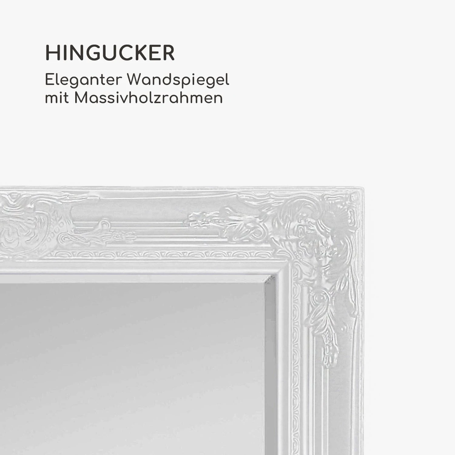 Manchester Wandspiegel Massivholzrahmen Rechteckig 90 X 60 Cm 6 Manchester Wandspiegel Massivholzrahmen Rechteckig 90 X 60 Cm – Bild 4