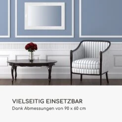 Manchester Wandspiegel Massivholzrahmen Rechteckig 90 X 60 Cm 12 Manchester Wandspiegel Massivholzrahmen Rechteckig 90 X 60 Cm -Einrichtungsgeschäft 10039381 de 0005 logo