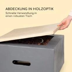 Isaris Gas-Feuerstelle 40.000BTU/13kW Abdeckung Edelstahlbrenner -Einrichtungsgeschäft 10039401 de 0004 logo