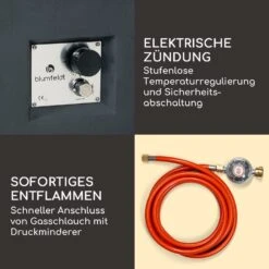 Isaris Gas-Feuerstelle 40.000BTU/13kW Abdeckung Edelstahlbrenner 13 Isaris Gas-Feuerstelle 40.000BTU/13kW Abdeckung Edelstahlbrenner -Einrichtungsgeschäft 10039402 de 0005 logo