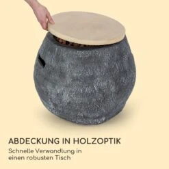 Andros Gas-Feuerstelle 40.000BTU/13kW Deckel Edelstahlbrenner -Einrichtungsgeschäft 10039405 de 0004 logo