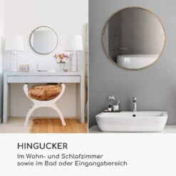 Fournier Wandspiegel Metallrahmen Rund Ø 40 Cm -Einrichtungsgeschäft 10039433 de 0003 logo