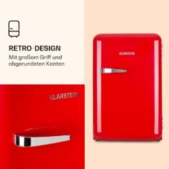 Audrey Retro-Kühlschrank 70 Liter 3 Regale 2 Türfächer Innenbeleuchtung 12 Audrey Retro-Kühlschrank 70 Liter 3 Regale 2 Türfächer Innenbeleuchtung -Einrichtungsgeschäft 10039692 de 0003 logo