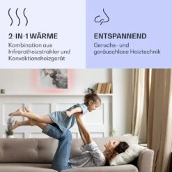 Mojave 500 Smart 2-in-1 Heizgerät Infrarot Konvektor 60x60cm 500W RGB-Licht -Einrichtungsgeschäft 10039813 de 0004 logo