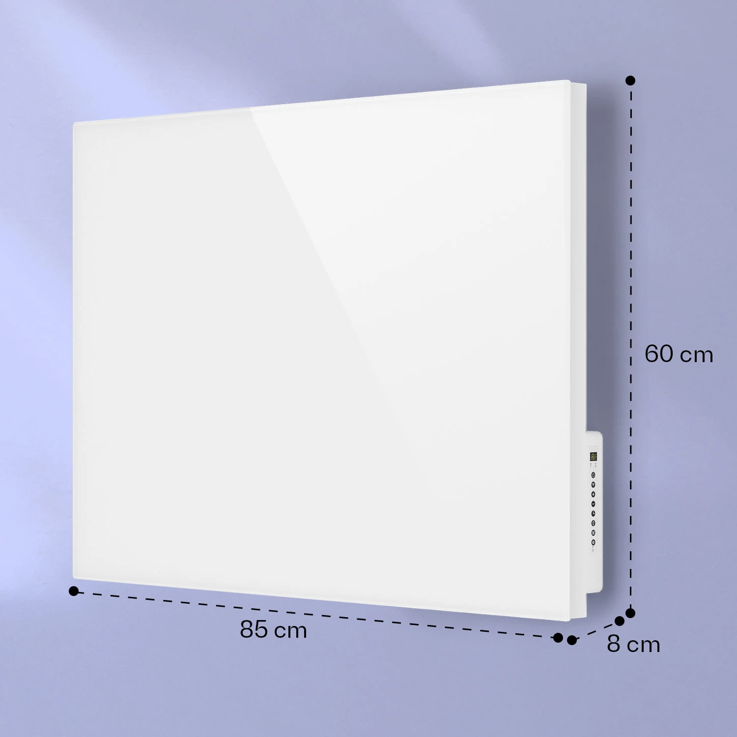 Mojave 750 Smart 2-in-1 Heizgerät Infrarot Konvektor 85x60cm 750W RGB-Licht 9 Mojave 750 Smart 2-in-1 Heizgerät Infrarot Konvektor 85x60cm 750W RGB-Licht – Bild 7