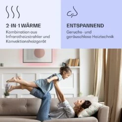 Mojave 750 Smart 2-in-1 Heizgerät Infrarot Konvektor 85x60cm 750W RGB-Licht -Einrichtungsgeschäft 10039820 de 0004 logo