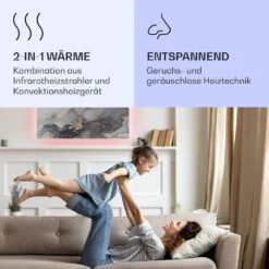 Mojave 1000 Smart 2-in-1 Heizgerät Infrarot Konvektor 120x60cm 1000W RGB-Licht -Einrichtungsgeschäft 10039825 de 0004 logo