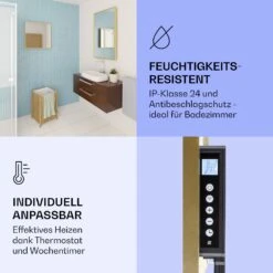 La Palma 500 Smart 2-in-1 Heizgerät Infrarot Konvektor 60x60cm 500W Spiegelfront -Einrichtungsgeschäft 10039830 de 0006 logo