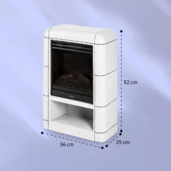 Dukono Elektrokamin 1800 W LED-Flammen Heizlüfter Timer Holzfach -Einrichtungsgeschäft 10039851 yy 0007 logo