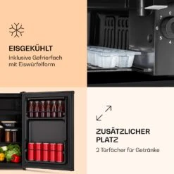 Obsidian Kühlschrank 72 Liter Eisfach Schwarz -Einrichtungsgeschäft 10039911 de 0003 logo