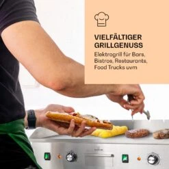 Grillmeile 4400 Elektrogrill Plancha 2x2200W Grillplatte Edelstahl -Einrichtungsgeschäft 10039914 de 0002 logo