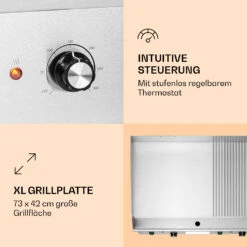 Grillmeile 4400 Elektrogrill Plancha 2x2200W Grillplatte Edelstahl 12 Grillmeile 4400 Elektrogrill Plancha 2x2200W Grillplatte Edelstahl -Einrichtungsgeschäft 10039915 de 0003 logo