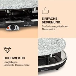 All-U-Can-Grill Raclette Raclette-Grill 4-in-1 Zubehör Für 8 Personen -Einrichtungsgeschäft 10039923 de 0004 logo