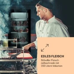 Steakhouse Pro 233 Onyx Fleischreifeschrank 1 Zone 233 L 1-25°C Touch Panorama -Einrichtungsgeschäft 10039936 de 0002 logo