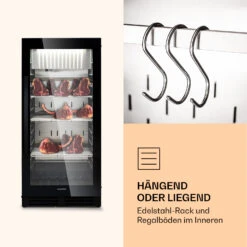 Steakhouse Pro 233 Onyx Fleischreifeschrank 1 Zone 233 L 1-25°C Touch Panorama -Einrichtungsgeschäft 10039936 de 0005 logo