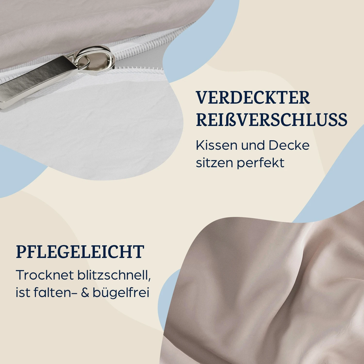 Soft Wonder-Edition Bettwäsche 240x220 Cm Mikrofaser 5 Soft Wonder-Edition Bettwäsche 240x220 Cm Mikrofaser – Bild 3