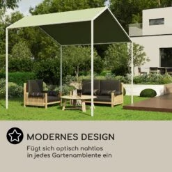 Blumfeldt La Rochelle Gazebo Schrägdach UV 50+ Aluminium Polyester -Einrichtungsgeschäft 10040100 de 0005 logo