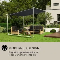 Nantes Pavillon Gazebo Sonnendach 3x3m Polyester Stahlrahmen UV50+ Bodenrollen 11 Nantes Pavillon Gazebo Sonnendach 3x3m Polyester Stahlrahmen UV50+ Bodenrollen -Einrichtungsgeschäft 10040107 de 0005 logo