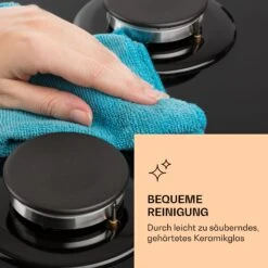 Ignito Chef Edition 5 Zonen Gaskochfeld 5-flammig Sabaf-Brenner Glaskeramik 14 Ignito Chef Edition 5 Zonen Gaskochfeld 5-flammig Sabaf-Brenner Glaskeramik -Einrichtungsgeschäft 10040146 de 0006 logo