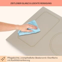 Victoria 5 Flex Induktionskochfeld Einbau 7400W 2 Flexzonen Timer -Einrichtungsgeschäft 10040204 de 0008 usp