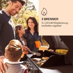 Lucifer 3 Gasgrill 3 X 3,6 KW Brenner 60x45cm Grill Edelstahl Mobil -Einrichtungsgeschäft 10040280 de 0003 logo