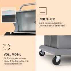 Lucifer 4 Gasgrill 4 X 3,6 KW Brenner 69x45cm Grill Edelstahl Mobil 15 Lucifer 4 Gasgrill 4 X 3,6 KW Brenner 69x45cm Grill Edelstahl Mobil -Einrichtungsgeschäft 10040281 de 0006 logo