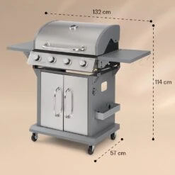 Lucifer 4 Gasgrill 4 X 3,6 KW Brenner 69x45cm Grill Edelstahl Mobil 17 Lucifer 4 Gasgrill 4 X 3,6 KW Brenner 69x45cm Grill Edelstahl Mobil -Einrichtungsgeschäft 10040281 yy 0008 dimensions