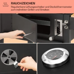 Aberdeen Single Holzkohlegrill 15 Aberdeen Single Holzkohlegrill -Einrichtungsgeschäft 10040292 de 0005 usp