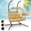 Biarritz Double Hängesessel Zweier PE Aluminium Polyrattan 260 Kg -Einrichtungsgeschäft 10040297 de 0001 main
