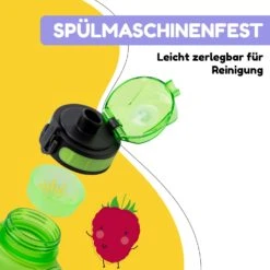 Schmatzfatz Trinkflasche Sportflasche 500 Ml 24 Cm Tritan -Einrichtungsgeschäft 10040330 de 0004 usp