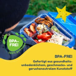 Junior Lunchbox 6 Fächer 21,3 X 15 X 4,5 Cm (BxHxT) BPA-frei 12 Junior Lunchbox 6 Fächer 21,3 X 15 X 4,5 Cm (BxHxT) BPA-frei -Einrichtungsgeschäft 10040336 de 0002 usp