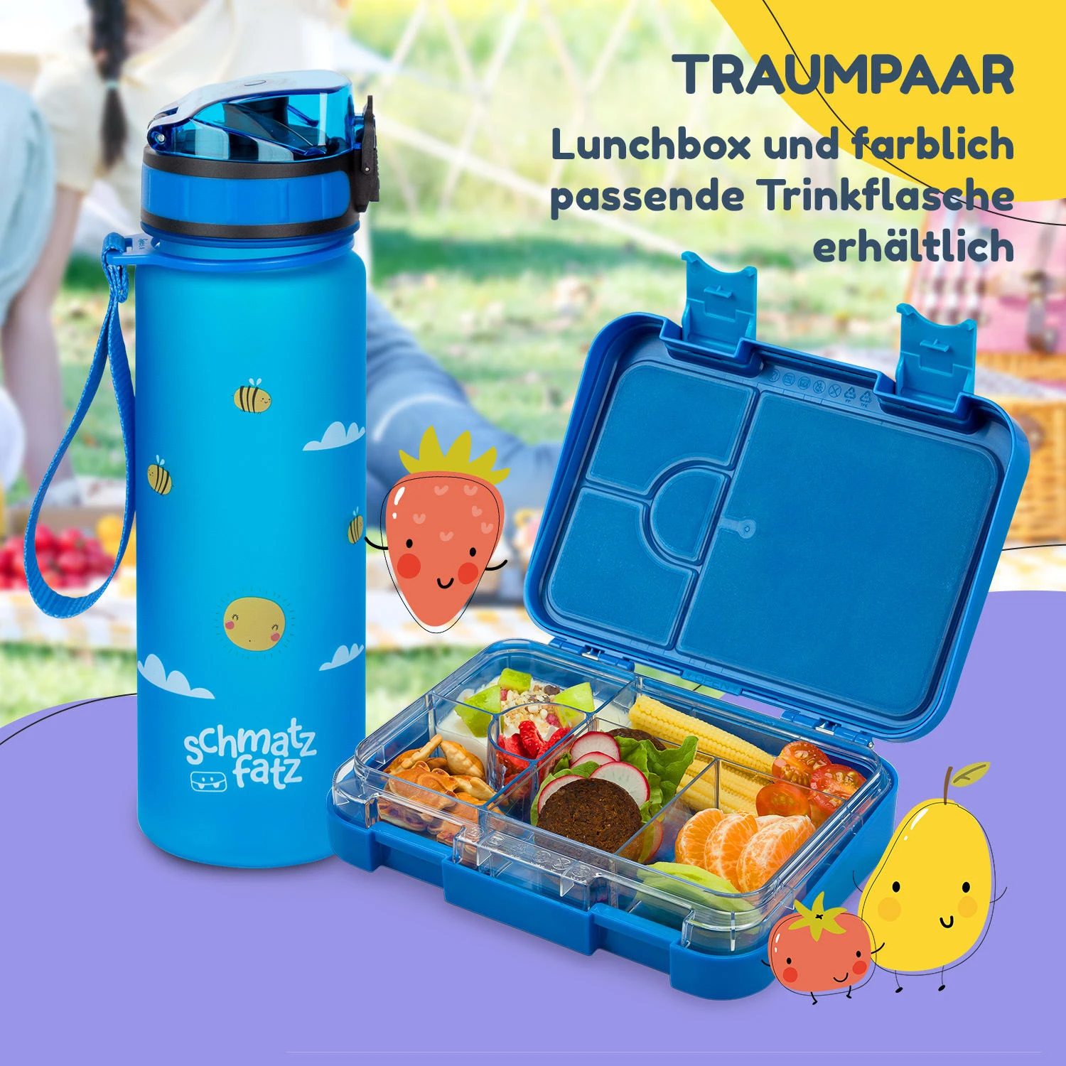 Junior Lunchbox 6 Fächer 21,3 X 15 X 4,5 Cm (BxHxT) BPA-frei 9 Junior Lunchbox 6 Fächer 21,3 X 15 X 4,5 Cm (BxHxT) BPA-frei – Bild 7