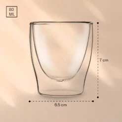DUOS Doppelwandiges Glas 80 Ml Trinkglas Espresso Borosilikatglas 15 DUOS Doppelwandiges Glas 80 Ml Trinkglas Espresso Borosilikatglas -Einrichtungsgeschäft 10040378 yy 0007 logo