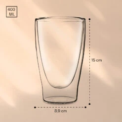 DUOS Doppelwandiges Glas 400 Ml Thermofunktion Inkl. Edelstahl-Löffel 15 DUOS Doppelwandiges Glas 400 Ml Thermofunktion Inkl. Edelstahl-Löffel -Einrichtungsgeschäft 10040387 yy 0007 logo