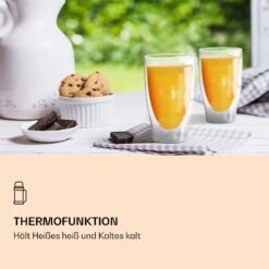DUOS Doppelwandiges Glas 80, 200, 310, 400 Ml Thermofunktion Inkl. Edelstahl-Löffel -Einrichtungsgeschäft 10040399 de 0003 logo