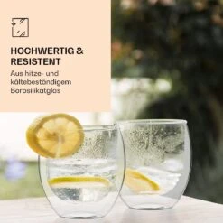 DUOS Doppelwandiges Glas 80 Ml Thermofunktion Inkl. Edelstahl-Löffel -Einrichtungsgeschäft 10040400 de 0003 logo 1