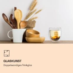 Glas Ice Mit Teeblume 320 Ml Doppelwandiges Borosilikatglas -Einrichtungsgeschäft 10040449 de 0003 logo