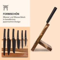 Kissaki Messerset Magnetisch Antihaftversiegelung Wellenform -Einrichtungsgeschäft 10040700 de 0005 logo