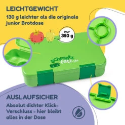 Schmatzfatz By Lite Lunchbox 6 Fächer 20,8x4,5x15 Cm BPA-frei Tritan -Einrichtungsgeschäft 10040715 de 0003 logo