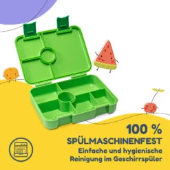 Schmatzfatz By Lite Lunchbox 6 Fächer 20,8x4,5x15 Cm BPA-frei Tritan -Einrichtungsgeschäft 10040715 de 0005 logo