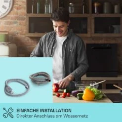 Amazonia 8 Geschirrspülmaschine 1620 Watt Für 8 Maßgedecke 49 DB Aquastop -Einrichtungsgeschäft 10041204 de 0004 usp