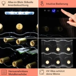 Barolo 12 Uno Weinkühlschrank 37 Ltr 12 Flaschen 11-18°C SingleZone -Einrichtungsgeschäft 10041205 de 0005 usp