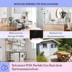 Bansin Crystal Smart Konvektions-Heizgerät 2500W 5 - 50 °C App-Steuerung -Einrichtungsgeschäft 10041211 de 0005 usp
