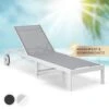 Lucca Lounger Liegestuhl Polyester Aluminium 4-Stufen -Einrichtungsgeschäft 10041231 de 0001 main